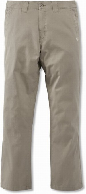 Nohavice Etnies CLASSIC CHINO Panske Hnedožltý | Slovensko-173840