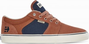 Skate Topanky Etnies BARGE LS Panske Oranžové Námornícka Modrá | Slovensko-410293