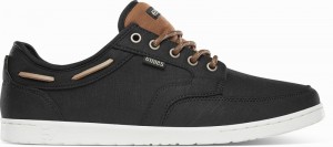 Skate Topanky Etnies DORY Panske Čierne Biele Strieborne | Slovensko-831629