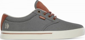 Skate Topanky Etnies JAMESON 2 ECO Panske Siva Oranžové | Slovensko-842367