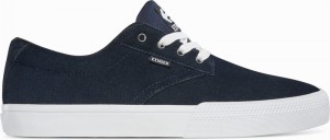 Skate Topanky Etnies JAMESON VULC X DYSTOPIA Panske Námornícka Modrá Biele | Slovensko-153926