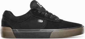 Skate Topanky Etnies JOSLIN VULC Panske Čierne Strieborne | Slovensko-038519