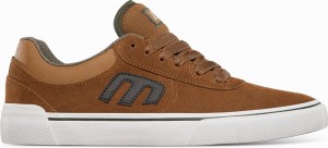 Skate Topanky Etnies JOSLIN VULC Panske Hnede Zelene | Slovensko-416783