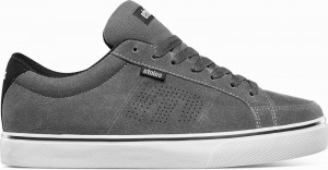 Skate Topanky Etnies KINGPIN VULC Panske Siva Čierne Biele | Slovensko-276183