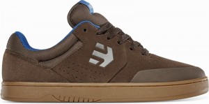 Skate Topanky Etnies MARANA MICHELIN Panske Hnede Modre | Slovensko-542198