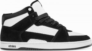 Skate Topanky Etnies MC RAP HI Panske Čierne Biele Biele | Slovensko-015348