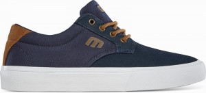 Skate Topanky Etnies SINGLETON VULC XLT Panske Námornícka Modrá Hnede Biele | Slovensko-461328