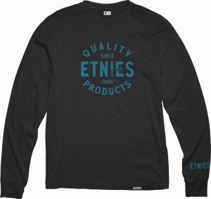 Tricko Etnies QUALITY ETNIES Panske Čierne | Slovensko-653029