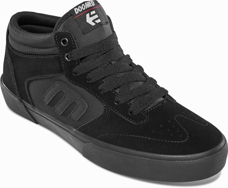 Cizmy Etnies WINDROW VULC MID X DOOMED Panske Čierne | Slovensko-705468