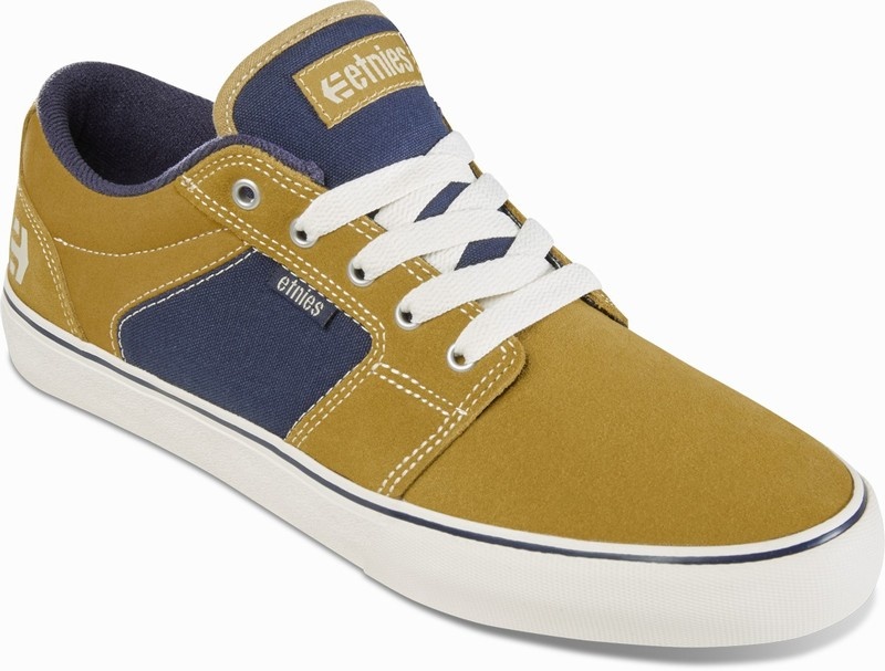 Skate Topanky Etnies BARGE LS Panske Hnede Modre | Slovensko-859720