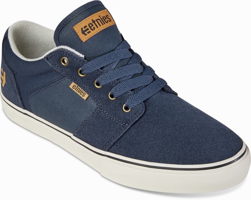 Skate Topanky Etnies BARGE LS Panske Modre | Slovensko-872943