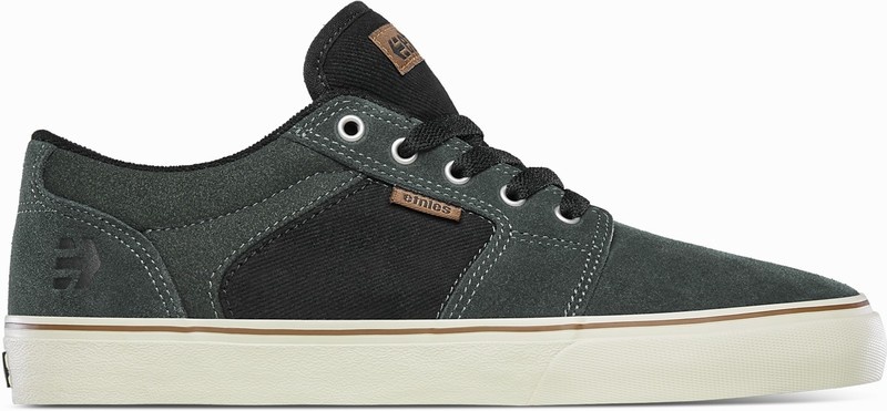 Skate Topanky Etnies BARGE LS Panske Zelene Čierne | Slovensko-841597