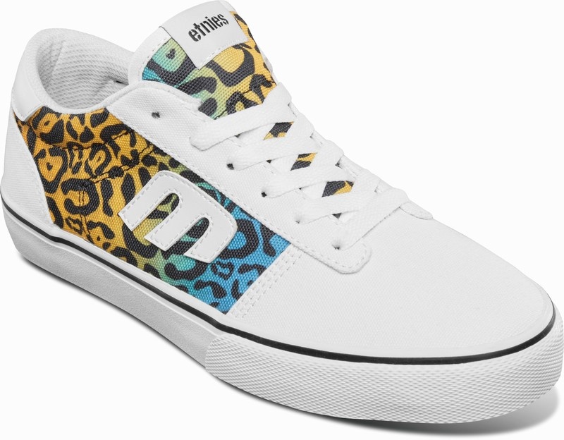 Skate Topanky Etnies CALLI-VULC Damske Biele | Slovensko-482907