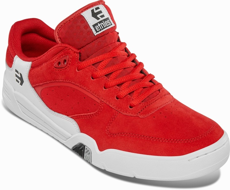 Skate Topanky Etnies ESTRELLA Panske Červené Biele | Slovensko-012859