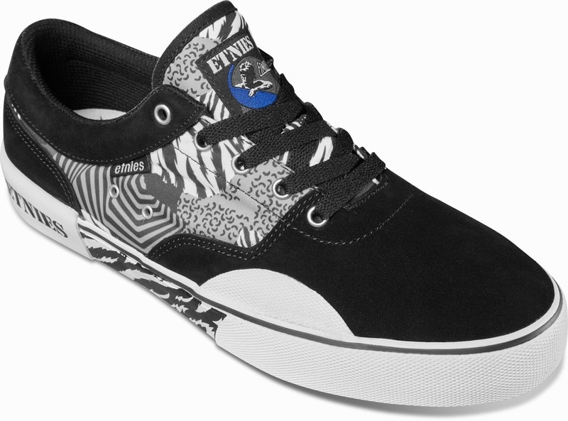 Skate Topanky Etnies FACTOR X REBEL SPORTS Panske Čierne | Slovensko-624307