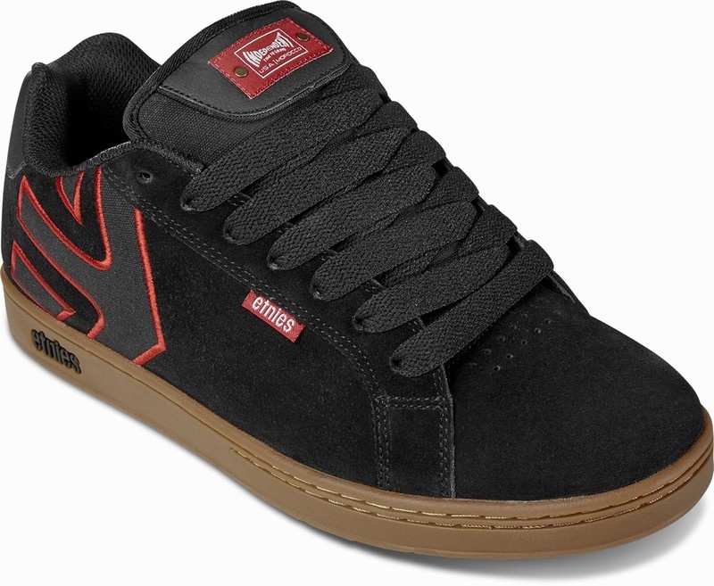 Skate Topanky Etnies FADER X INDY Panske Čierne | Slovensko-789610