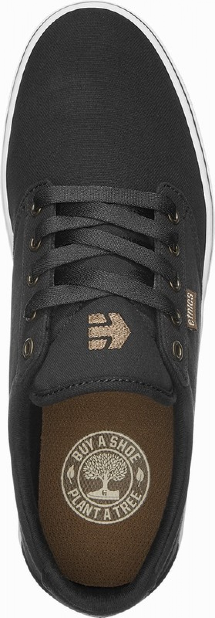 Skate Topanky Etnies FUERTE Panske Čierne Biele | Slovensko-364915