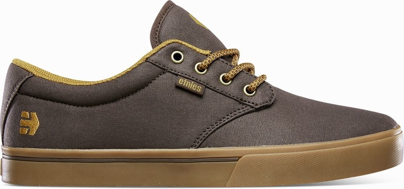 Skate Topanky Etnies JAMESON 2 ECO Panske Hnede Zlate | Slovensko-487305