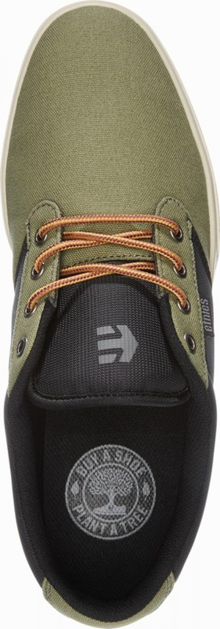 Skate Topanky Etnies JAMESON 2 ECO Panske Olivovo Zelená Siva Čierne | Slovensko-371582