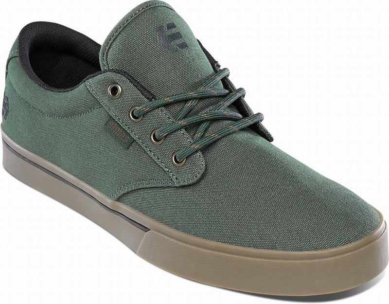 Skate Topanky Etnies JAMESON 2 ECO Panske Zelene Čierne | Slovensko-987053