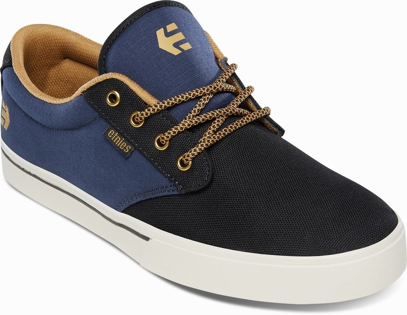 Skate Topanky Etnies JAMESON 2 ECO Panske Čierne Modre | Slovensko-049657