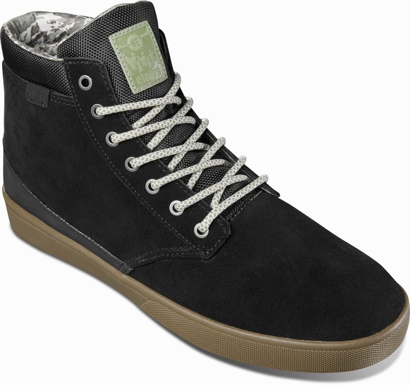 Skate Topanky Etnies JAMESON HTW Panske Čierne | Slovensko-509237