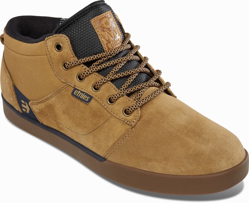 Skate Topanky Etnies JEFFERSON MTW Panske Hnede Námornícka Modrá | Slovensko-543192