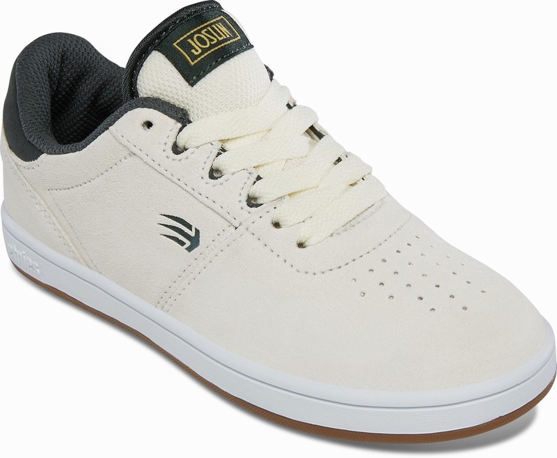 Skate Topanky Etnies JOSL1N Detske Biele Zelene | Slovensko-109274