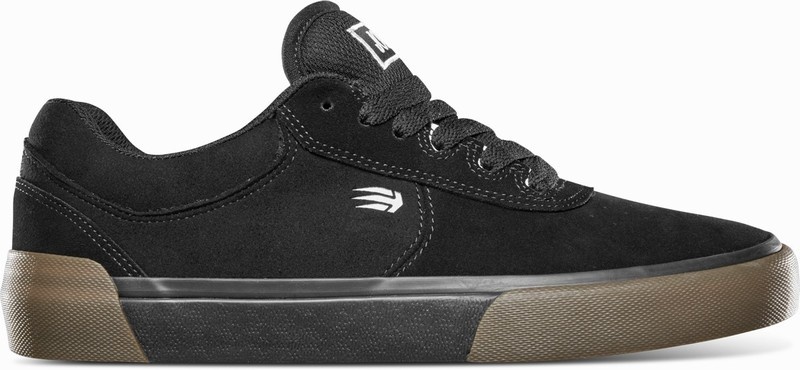 Skate Topanky Etnies JOSLIN VULC Panske Čierne Strieborne | Slovensko-038519