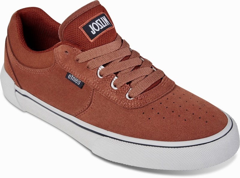 Skate Topanky Etnies JOSLIN VULC Panske Červené | Slovensko-503926