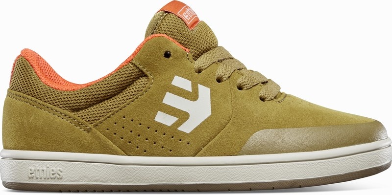 Skate Topanky Etnies MARANA Detske Hnede Oranžové | Slovensko-487106