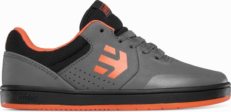 Skate Topanky Etnies MARANA Detske Siva Čierne Oranžové | Slovensko-125409