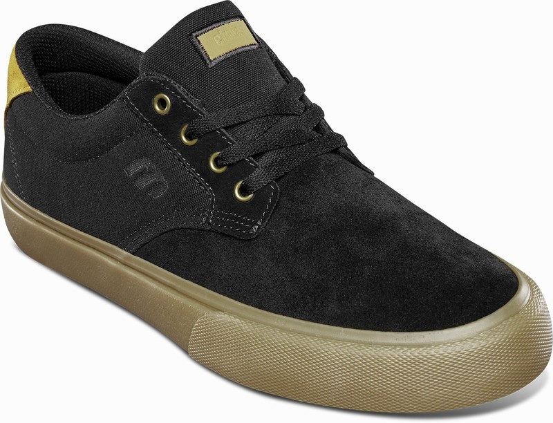 Skate Topanky Etnies SINGLETON VULC XLT Panske Čierne | Slovensko-582130