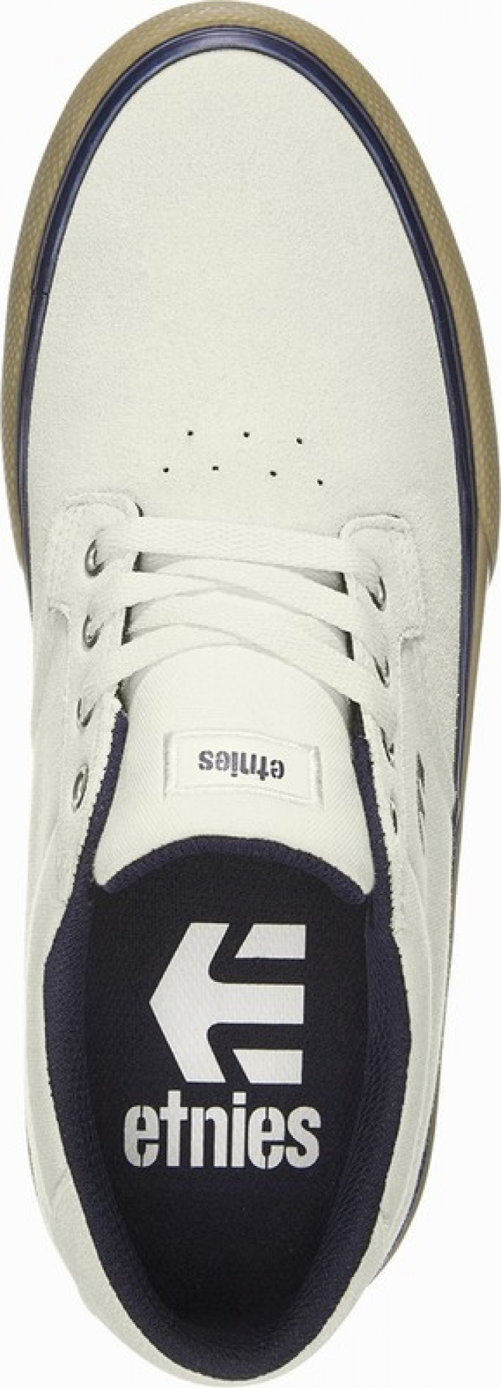 Skate Topanky Etnies SINGLETON VULC XLT Panske Biele Námornícka Modrá | Slovensko-418729