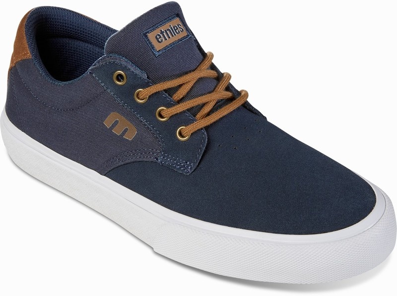 Skate Topanky Etnies SINGLETON VULC XLT Panske Námornícka Modrá Hnede Biele | Slovensko-461328