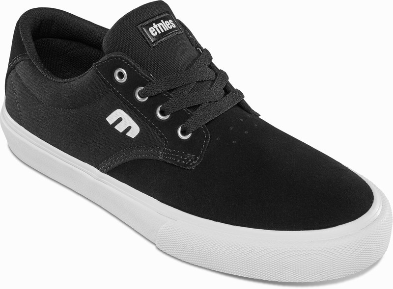 Skate Topanky Etnies SINGLETON VULC XLT Panske Čierne Biele | Slovensko-173920