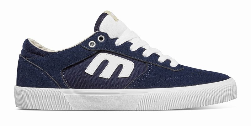 Skate Topanky Etnies WINDROW VULC Panske Námornícka Modrá Hnede Biele | Slovensko-578064