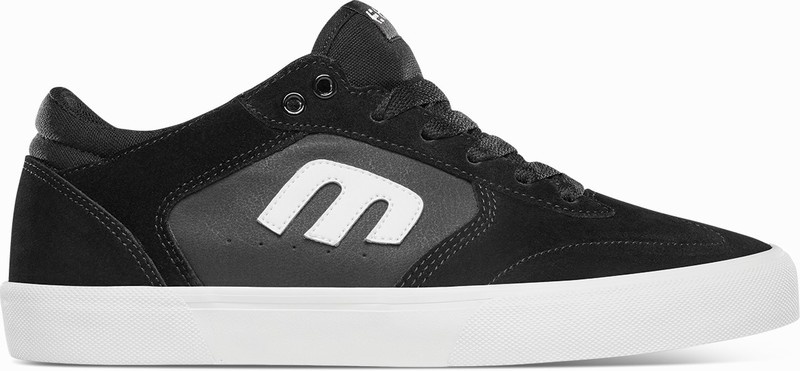 Skate Topanky Etnies WINDROW VULC Panske Čierne Biele | Slovensko-869125