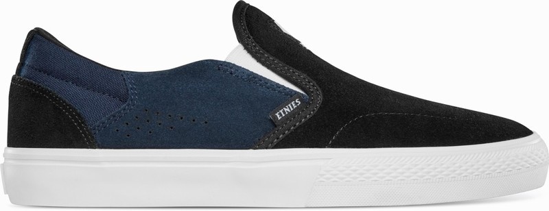 Slip On Etnies MARANA SLIP X DYSTOPIA Panske Čierne Námornícka Modrá | Slovensko-436718